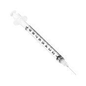 SOL-M 1mL Syringe w/ Fixed Needle